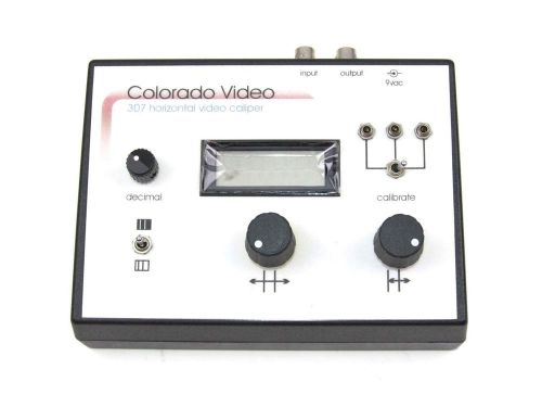 Colorado video model 307 horizontal video caliper video micrometer for sale