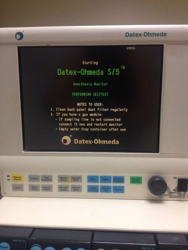 Datex-Ohmeda Anesthesia Monitor
