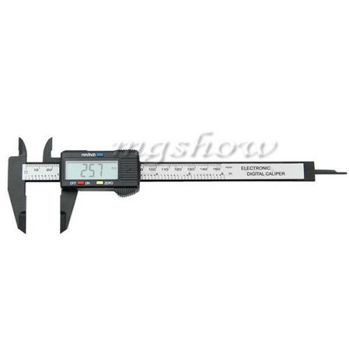 New hard lcd electronic digital gauge vernier caliper 150mm 6 inch micrometer for sale