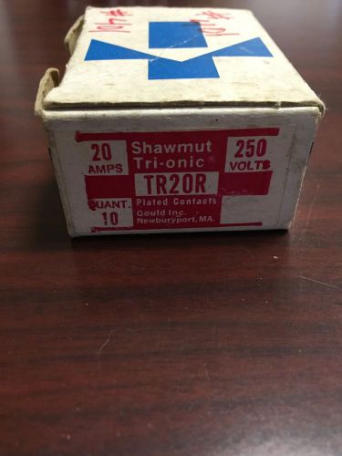 LOT OF 7 GOULD TR20R NEW 20A FUSES TR20R