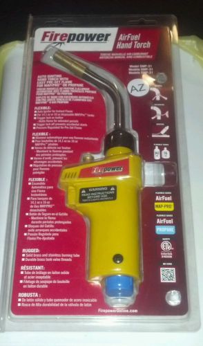 Firepower airfuel hand torch for map/pro or propane brand new for sale