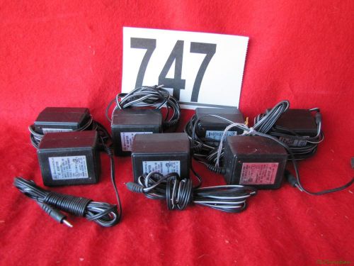 Lot of 7 ~ motorola class 2 ac adapters / power supply ~ 2580659b01 ~ #747 for sale