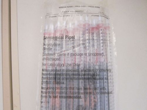 Fisherbrand 25 mL in 2/10 Serological Pipet, Sterile; Plugged; Sealed bag of 25