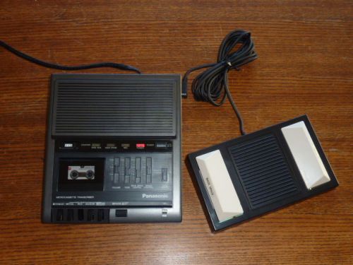 Panasonic RR-930 Microcassette Transcriber Dictation Foot Pedal Instructions +