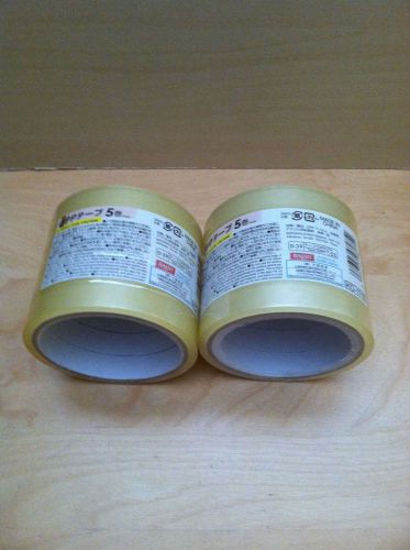 10 Rolls of Clear Tape each 0.59 inch X 98.43 ft Long (32.80 yards Long)