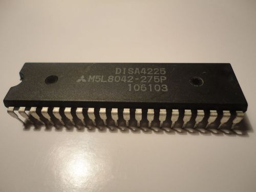 DISA4225 M5L8042-275P 106103 Rare Vintage 40-Pin Processor Collectible M5L8042