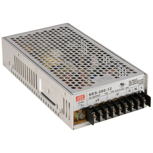 12 VDC 17A 200W Regulated Switching Power Supply 320-3149