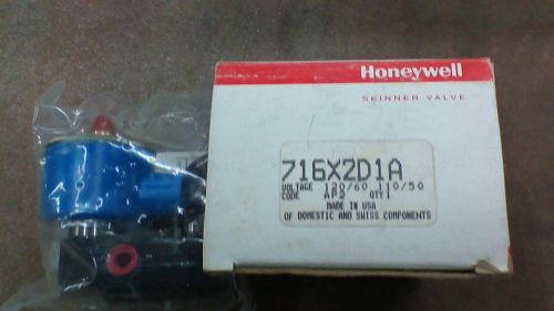 Honeywell 716X2D1A Solenoid SKINNER Valve 110/120VAC Coil             0C