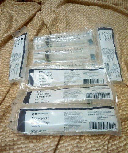 Monoject 60ml syringe 8ct catheter tip