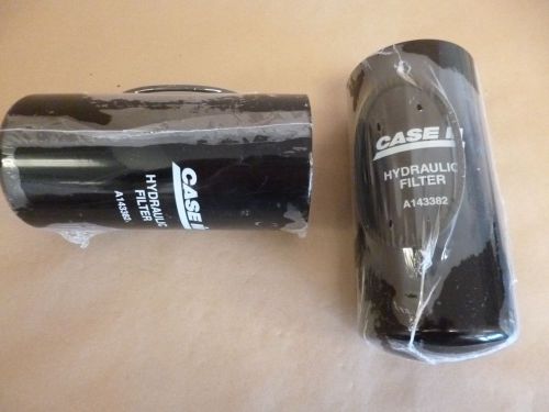 OEM GENUINE CASE FORKLIFT SPIN ON HYDRAULIC FILTER A143382 , ( 2pcs )