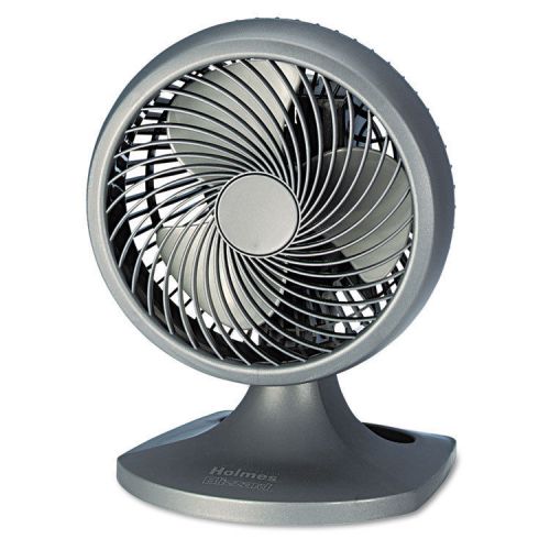 Blizzard 8&#034; three-speed oscillating table/wall fan, charcoal for sale