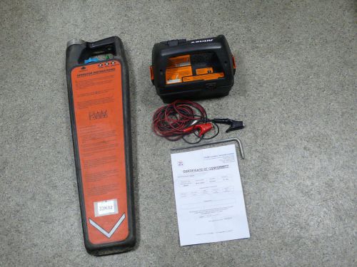RADIODETECTION locator+signal generator calibrated cable/pipe avoidance tool