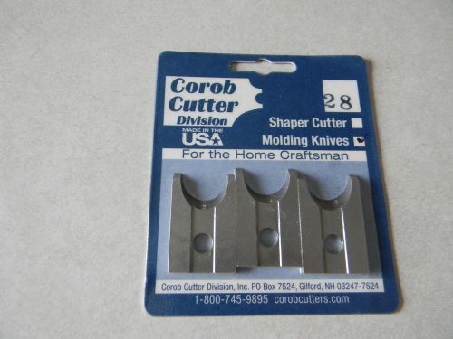 Molding cutter, 3pc, 3/4&#034;  nosing molding knife for sale