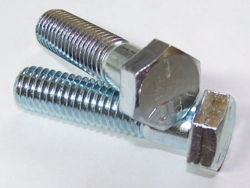 25 qty-nc gr5 hex head bolt 1/2-13x1-1/2 zp(5488) for sale