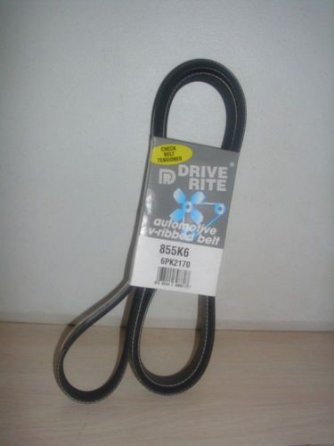 Drive Rite 6-V Ribbed Fan Belt NEW/Unused Item Advanced Auto Parts Car Belt