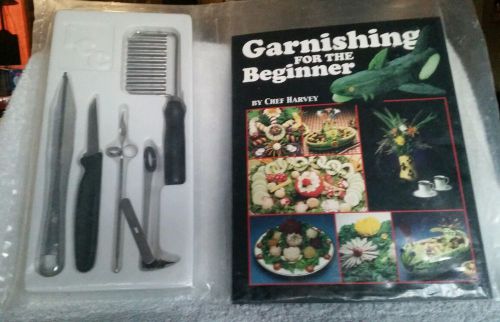 Chef Harveys Garnishing for the Beginner Garnishing Kit and Book