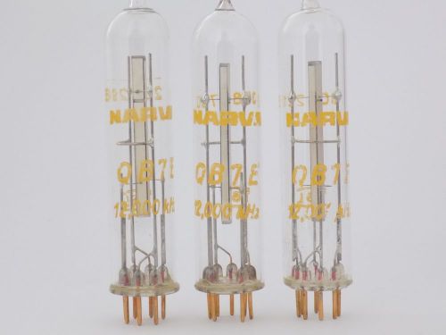1x Narva QB7E - 12.000KHz - Crystal Quartz Oscilator Vacuum Tube - Gold Pin NEW