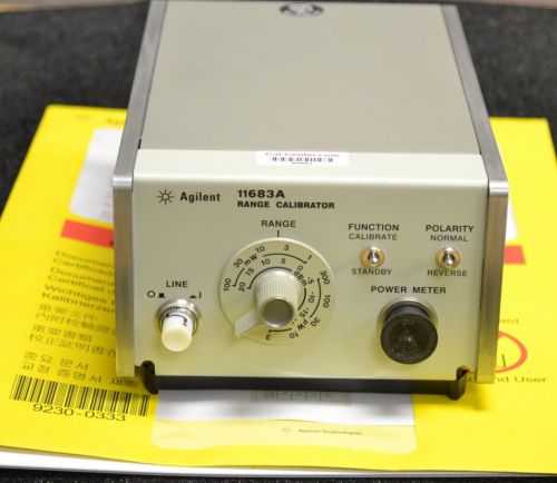 Agilent Keysight 11683A-H01 Power Meter Range Calibrator w/Ext Reference NEW