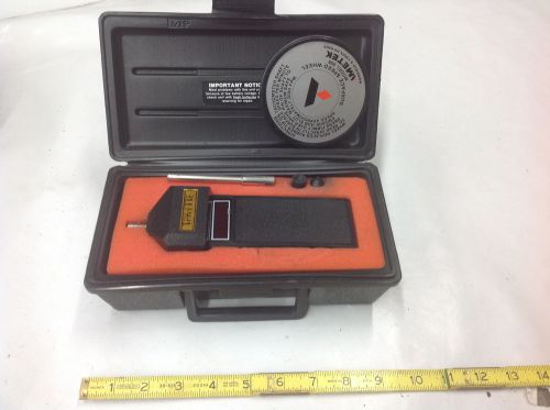 Ametek 1716 TAK-ETTE Digital Tachometer Kit. Used Working,  Battery Included