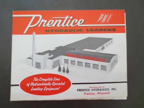 Prentice Log Loader Vintage Sales Brochure