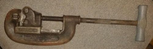 Vintage Ridgid No 2 Heavy Duty Pipe Cutter 1/8&#034; - 2&#034;