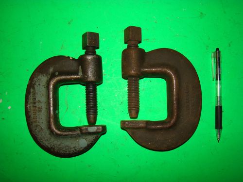 Two, armstrong no. 2 c-clamps for sale