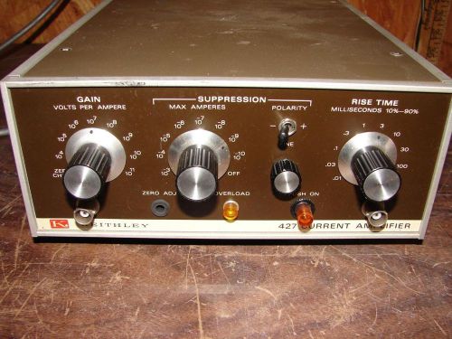 Keithley 427 Current Amplifier Transimpedance DC-30kHz Signal Current Assessor