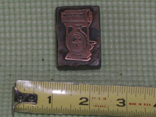 Antique Letter press printing blocks (Toledo scales)