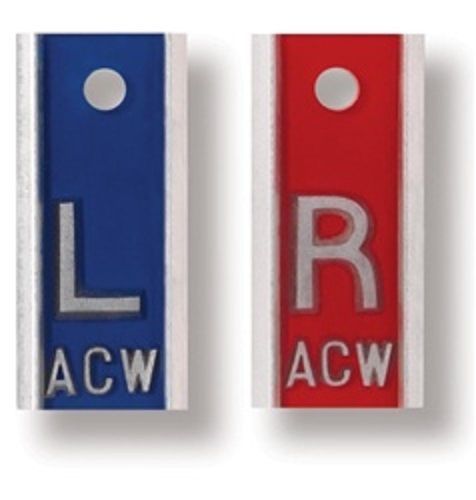 Aluminum x-ray markers with initials, Radiology xray markers,Lead x ray markers