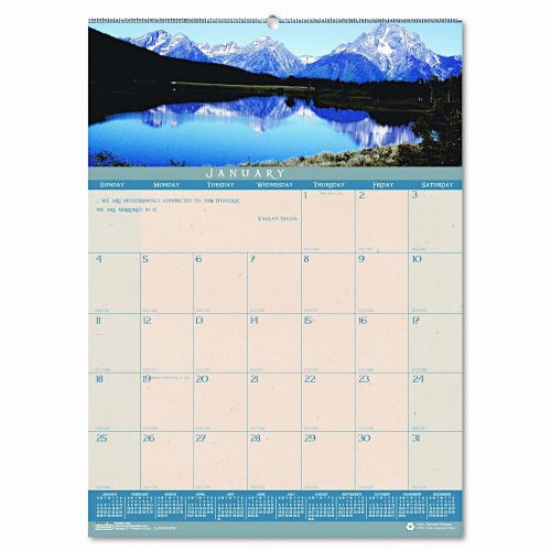 House of Doolittle Landscapes Monthly Wall Calendar, 12 x 16-1/2, 2013