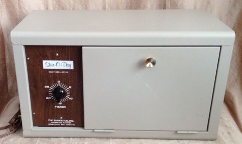 Vintage Burmax Ster-O-Dry Sanitizer Dryer