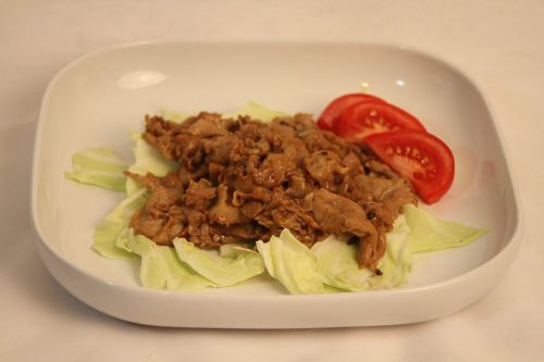 Japanese Shoga-yaki Cuisines Japanese FOOD Ginger Pork Saute Recipe PDF File New
