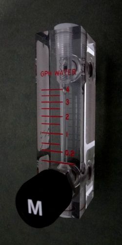 Rotameter  Acyrilic  Flowmeter  (.2 - 4.0 gph)