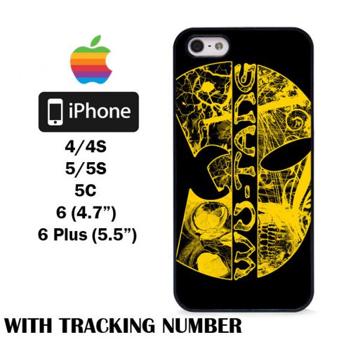 Logo Wutang Clan Rap Hip Hop Music Hard iPhone 4 4S 5 5S 5C 6 6 Plus Case Cover