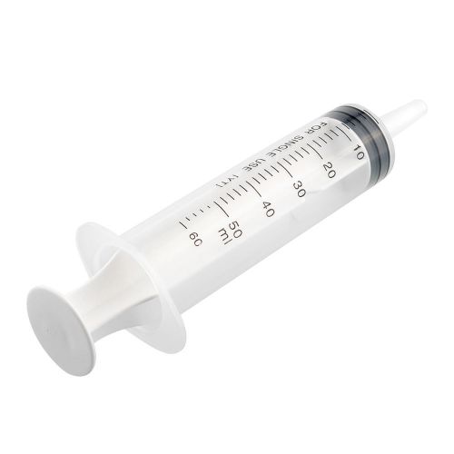 New High Quality Reusable 60ML Medical Syringe For Lab Hydroponics Nutrient