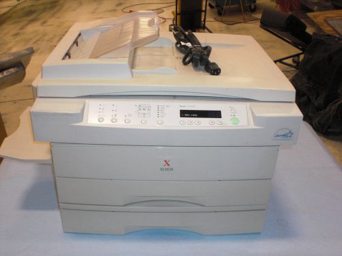 Xerox XC1255 Office Copier (For Parts) &#034;12ppm and maximum paper capacity 250&#034;