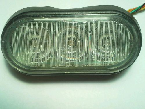 Federal signal 3300 series led light clear lens, surface mount for sale