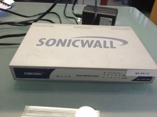 SonicWall Secure Remote Access SSL-VPN 200 NA APL15-03F Router