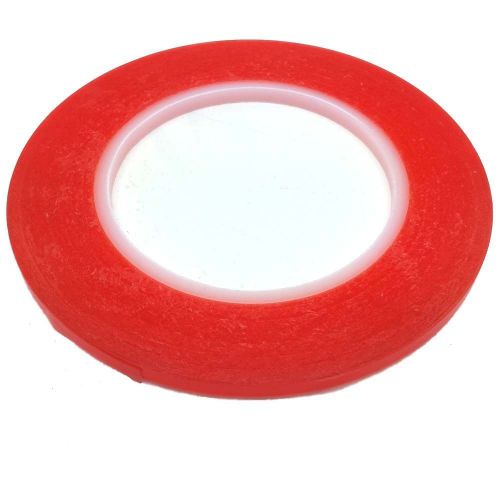 Double sided red tape 3mm x 25 meters super adhesive digitizer lcd replacement for sale