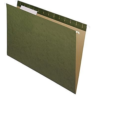 Staples® LOT OF 2- Reinforced Hanging File Folders, Legal, 3 Tab, 25/Box 729553
