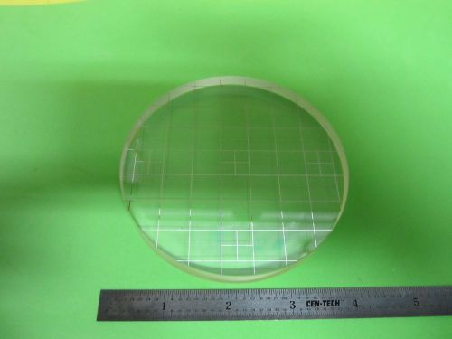 Optical target glass plate aligner optics  bin#40-h for sale
