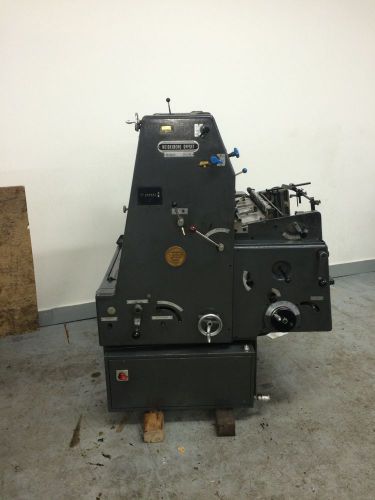 PRINTING PRESS  1975 HEIDELBERG  GTO46 1- color  with numbering unit