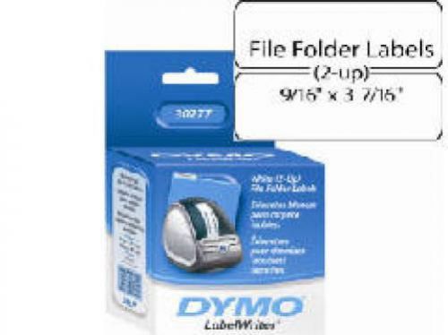 New sanford 30277 white file folder label (2-up) 9/16 x 3-7/16, 260 per roll, 1 for sale