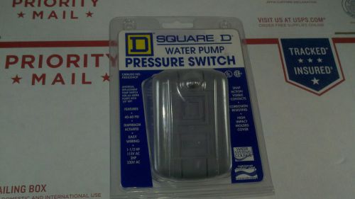 Square D  FSG2J24CP 40-60 PSI Pumptrol Water Pressure Switch