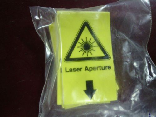 (20) vinyl laser aperture sticker decal  delta tui