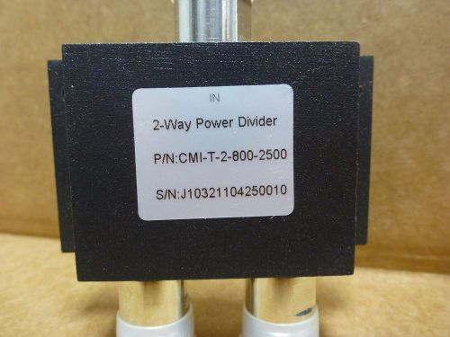 2-way Power Divider CMI-T-2-800-2500