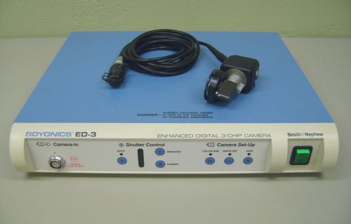 Dyonics ED-3 Digital 3 Chip Camera System with Right Angle Urology Coupler