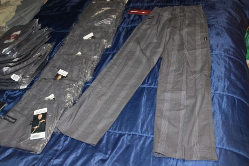 Chef Works Chef Pants Grey with stripes xs Designer Chef Clothing