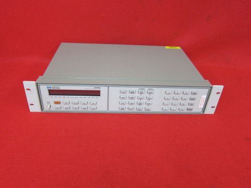 HP 3488A Switch / Control Unit HPIB W/ 2 Mux Modules
