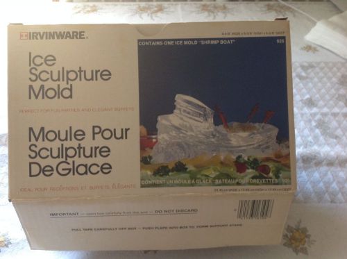 IRVIN WARE ICE SCULPTURE MOLD IN PRISTINE CONDITION 3 UNITS FOR A GREAT PRICE